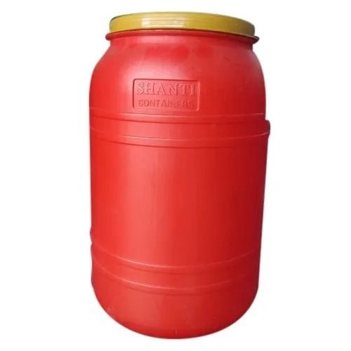 90 Liter Capacity Polished Finished Plastic Drum For Water Storage Use