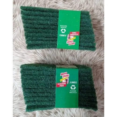 High Strength Water Absorbent Green Foam Scrub Pad For Cleaning Shelf Life: Upto 1 Years Years