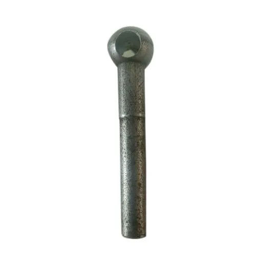 Lustrous Smooth Galvanized Coated Weldable Mild Steel Eye Bolt For Industrial