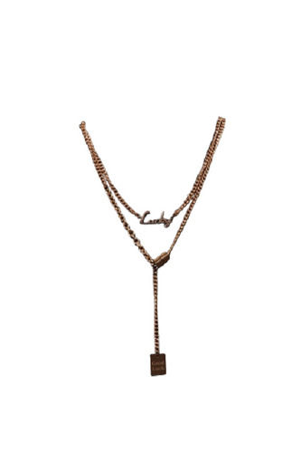 Malleable Themed Copper Alloy Skin Friendly Medium Size Korean Chain Pendant Gender: Women