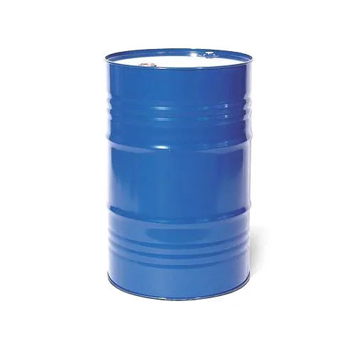 Mild Steel Barrel - 200 Liter Volume, 21.7 Inch Height, Blue Paint Coated Finish | Round Shape, Weighs 12.5 Kilograms