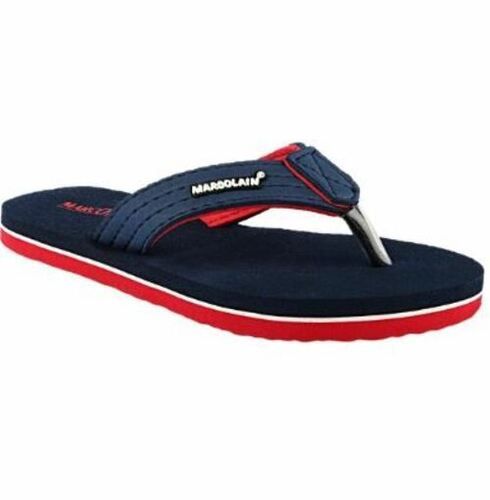 Red And Blue Premium Quality Daily Wear Rubber Outsole Pvc Flip Flop Slipper For Men