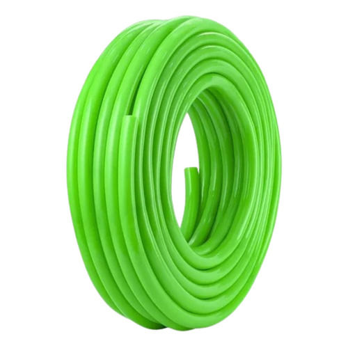 Green 2 Mm Thick Seamless Round Rigid Poly Vinyl Chloride Garden Pipe 