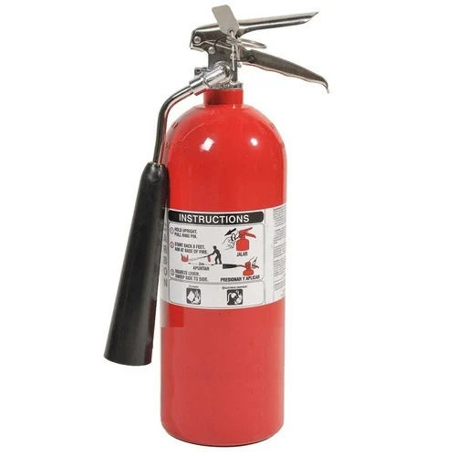 Quick Effective Manually Operated Round Metal Co2 Fire Extinguisher