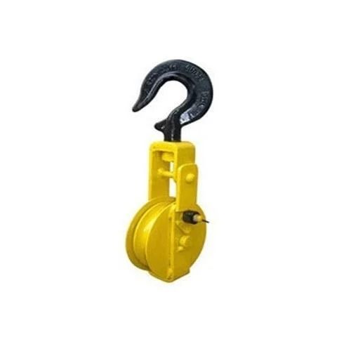 Rust Proof Paint Coated Mild Steel Snatch Pulley For Industrial Use