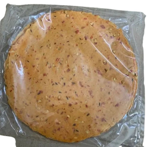 10 Inches Round No Additives Added Crispy And Tasty Masala Papad Best Before: 12 Months