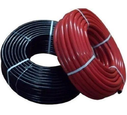 Rec And Black 12000 Psi Pressure 20 Meter Long Round Plain Thermoplastic Hose