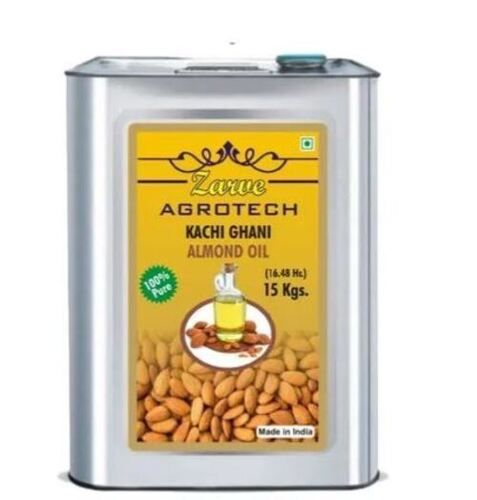 15 Liter Pure And Natural Cold Pressed Kachi Ghani Almond Oil Application: Cooking