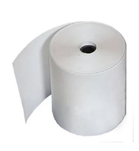 15 Meter And 4 Inches Wide Plain Round Thermal Coated Paper Rolls