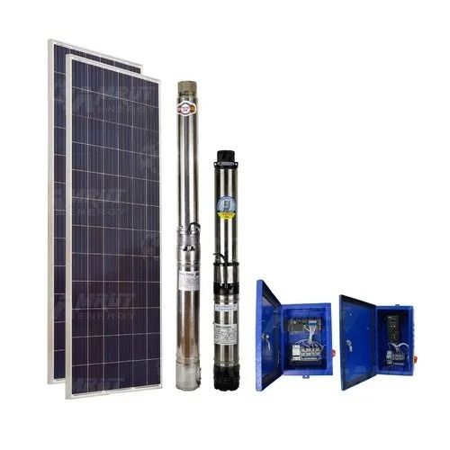 Blue 2 Horsepower 220 Voltage Three Phase Solar Water Pump For Agriculture Use