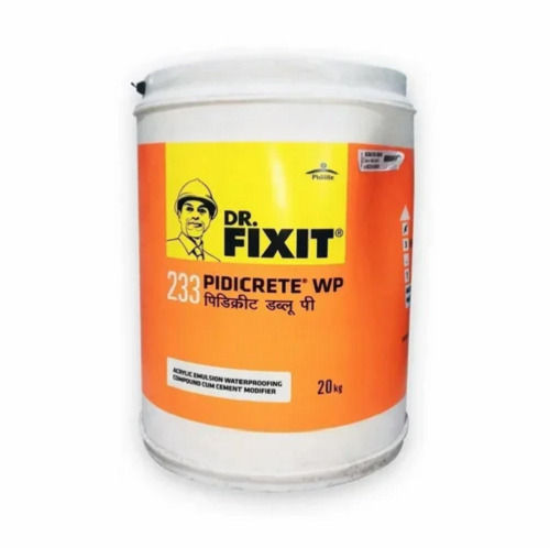 20 Kg Acrylic Based Polymer Coating Waterproofing Chemicals