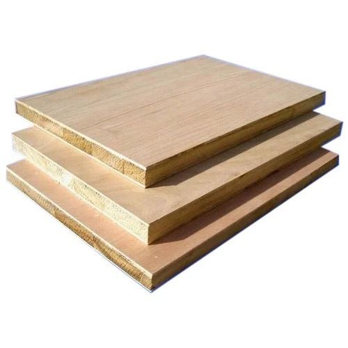 20 Mm Thick 6X3 Feet Plain Rectangular Shaped Plywood Block Board Core Material: Harwood