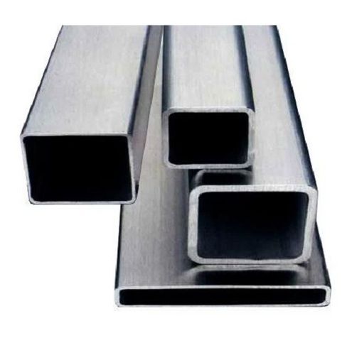 Silver 3 Mm Thick Galvanized Seamless Stainless Steel Square Pipe