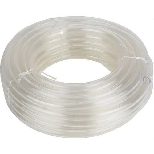 White 30 Meter 1 Inch 5 Mm Thick Round Polyvinyl Chloride Garden Pipe 