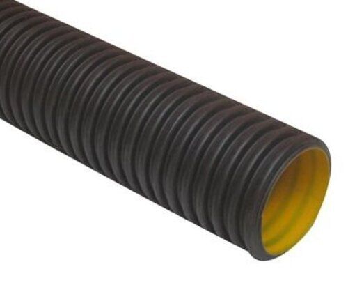 4 Inches Round 3Mm Thick Waterproof High-Density Polyethylene Dwc Pipe Application: Sewerage