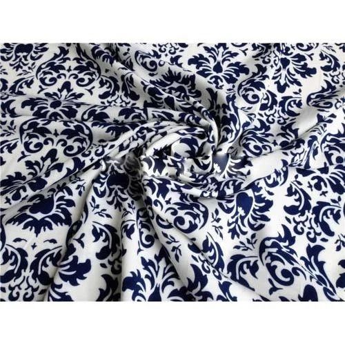 44 Inches 175 Gsm Washable And Breathable Rayon Printed Fabric Density: 75 Kilogram Per Cubic Meter (Kg/M3)