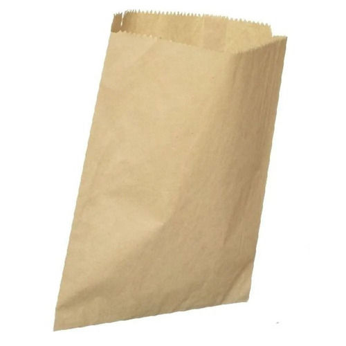 Brown 6X9 Inch Matte Finished Plain Kraft Paper Pouch For Packaging Propose