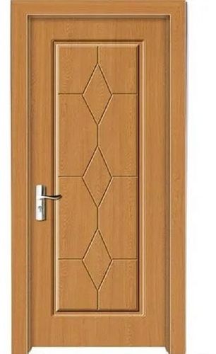 8X3 Feet Rectangular Left Side Lock Handle Polished Wooden Membrane Door Application: Industry