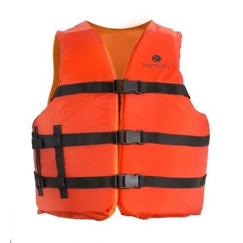 Comfortable Plain Sleeveless Nylon Life Jacket For Swimming Pool Use Age Group: 18 Years Above