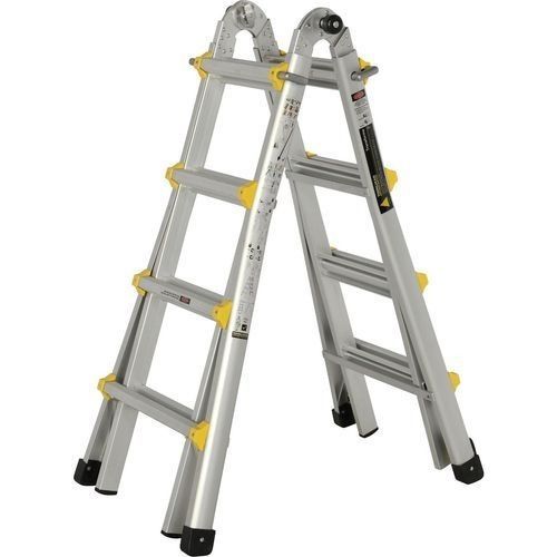 Foldable Light Weight Portable Polished Waterproof Strong Aluminium Ladder Size: 4.66Meter