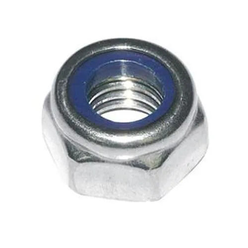 IS2062 Standard Round Hexagonal Head Polished Galvanized Nylon Nuts