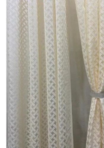 White Light Weight Plain Breathable Minor Shrinkage Cotton Curtain Fabric