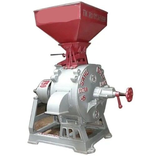 Long Lasting Electric Motor Adjustable Grinding Cast Iron Flour Mill For Industrial Use Capacity: 1000 Ton/Day