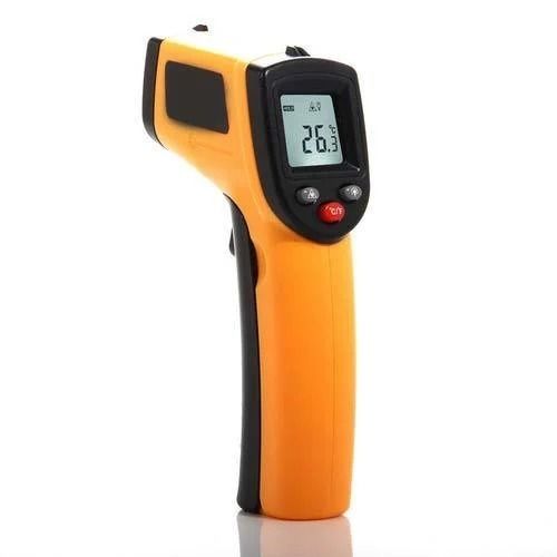 Medical Grade Battery Source Digital Display Infrared Plastic Thermometer Circulation System: No