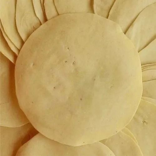 No Additives Added 7 Inches Tasty And Crispy Salted Plain Papad