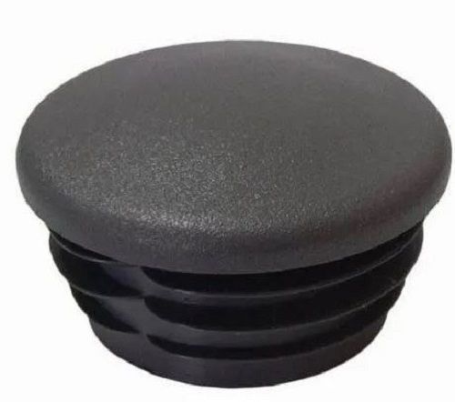 Black Premium Quality And Durable10 Mm Thick Round Plastic End Caps