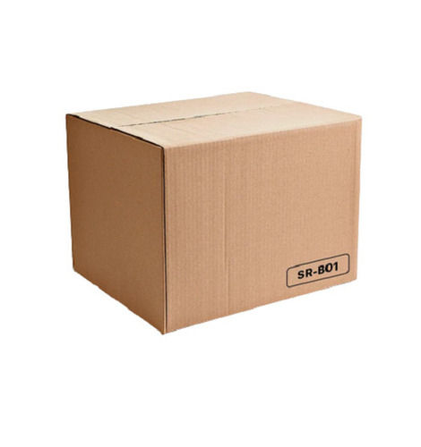  आयताकार 7.2 किलोग्राम क्षमता वाला सादा क्राफ्ट पेपर कार्टन बॉक्स 