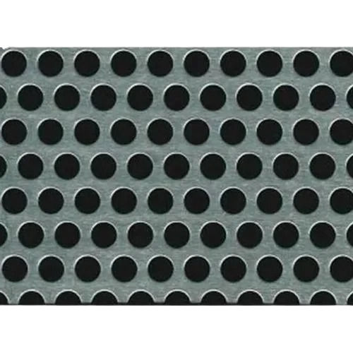 Silver Rectangular Hot Rolled Galvanized Perforated Sheet For Agriculture Use 