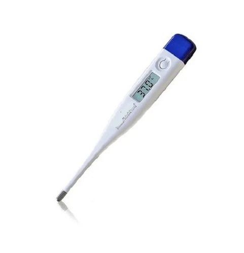 Rectangular Plain Battery Source Medical Grade Plastic Digital Thermometer