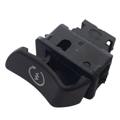 Black Rectangular Small Light Weight Shock Resistant Plastic Starter Switch For Automobiles