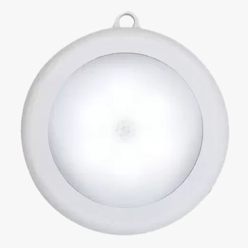 Round Plain Modern Wall Mounted Metal Base Plastic LED Light For Homes