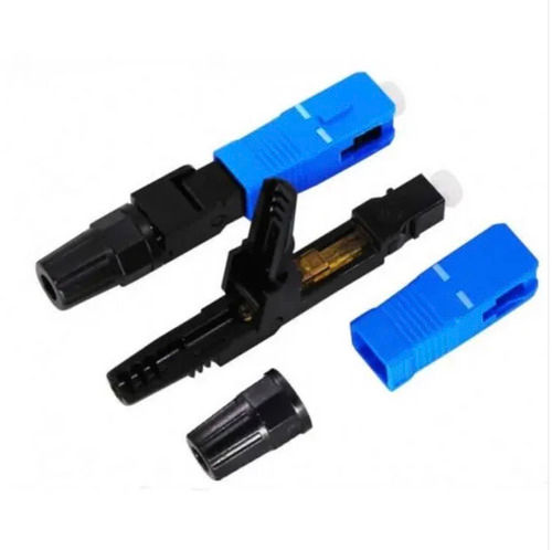 SC PC Fiber Optic Fast Connector (Blue)