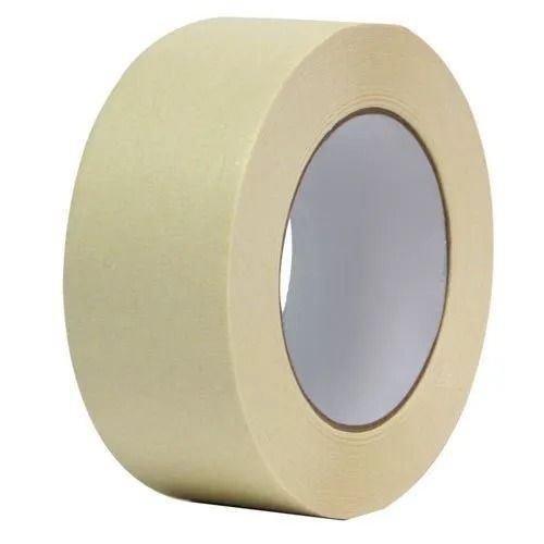 Single Sided Strong Light Weight Plain Kraft Paper Masking Tape For Storage