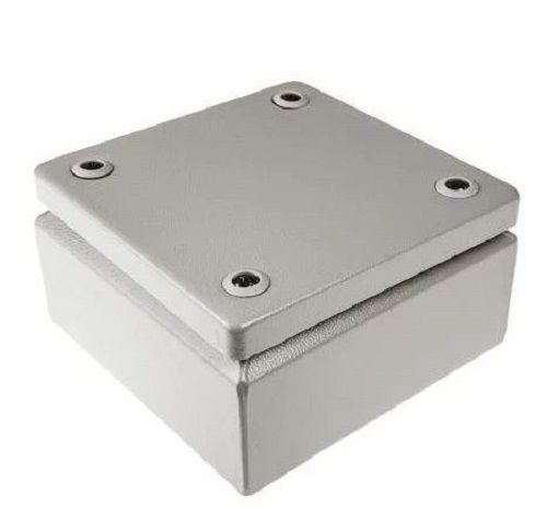 Cream Square 1X1 Feet Mild Steel Metal Junction Box