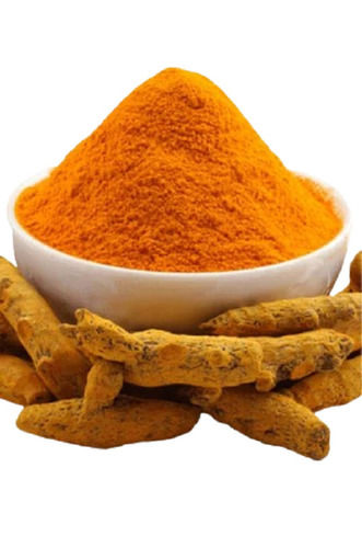 Yellow Unadulterated Fine Ground Turmeric Powder With 12 Months Shelf Life