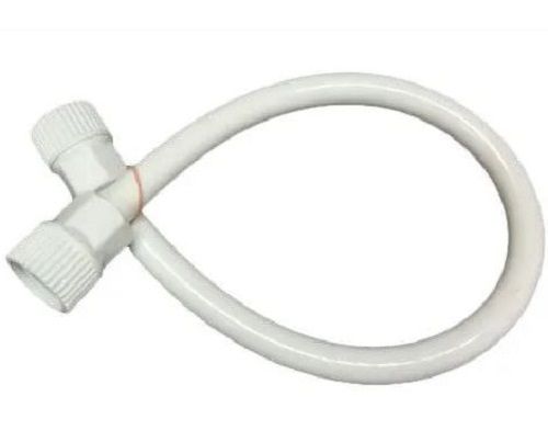 White 1 Foot Length And 5 Mm Thickness Plain Round Pvc Connection Pipe