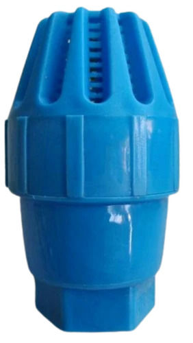 25 Mm Polished Finished Oval Shaped Pvc Foot Valve