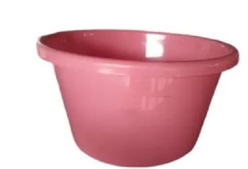 30 Liter Capacity Round Plain Plastic Tubs For Storing