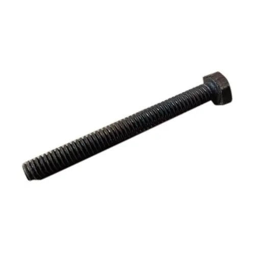 Black 5 Inch 6 Mm Rust Proof Galvanized Mild Steel Hex Bolt 