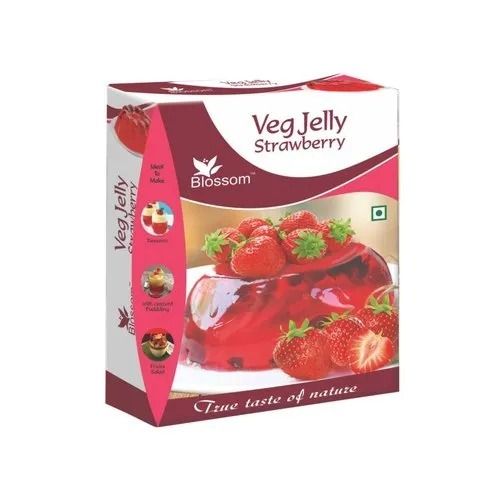 90 Gram Healthy And Vegetarian Strawberry Flavor Powder Jelly Crystal