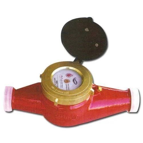 260X104X120 Mm Paint Coated Cast Iron Chambal Water Meter