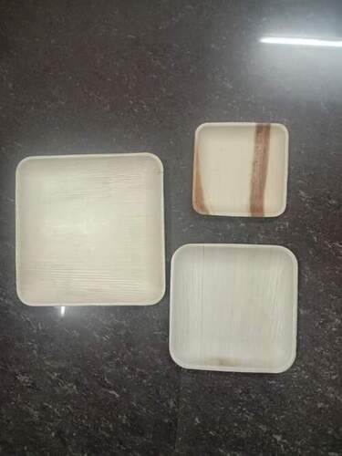 Export Quality Disposable Areca Leaf Plates For Food/Meal Serving