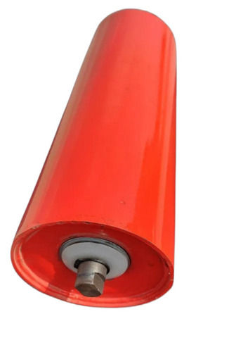 Orange Hot Rolled And Mild Steel Body Crusher Roller For Industrial Use