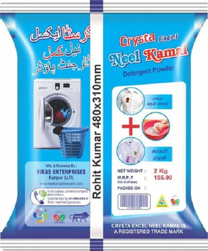 Neelkamal 2 Kg Crysta Excel Detergent Powder Application: General Purpose