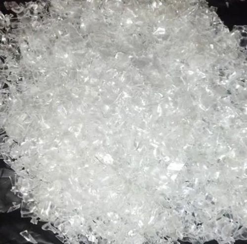 White Waste Pet Bottles Flakes