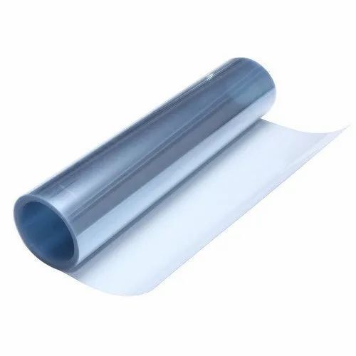 Smooth Surface 0.6 Mm Thick Plain And Transparent Poly Vinyl Chloride Roll For Packaging Use